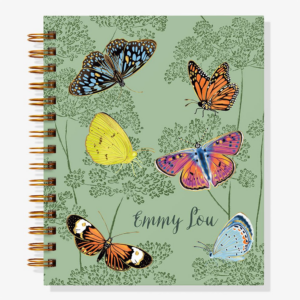 12-Month Butterflies Custom Planner