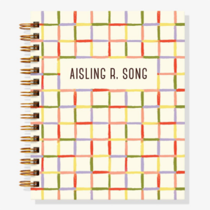 12-Month Bright Grid Custom Planner