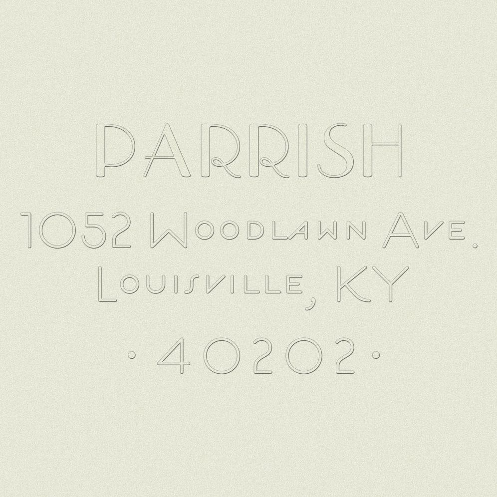 Return Address Embosser - Deco Scallop