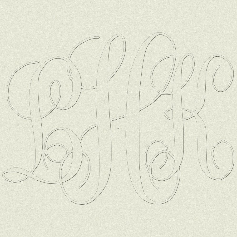 Monogram Embosser - Keepsake - Text Weight Bottom