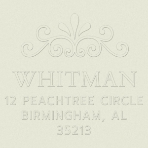 620577212.png Return Address Embosser - Decorative Crown