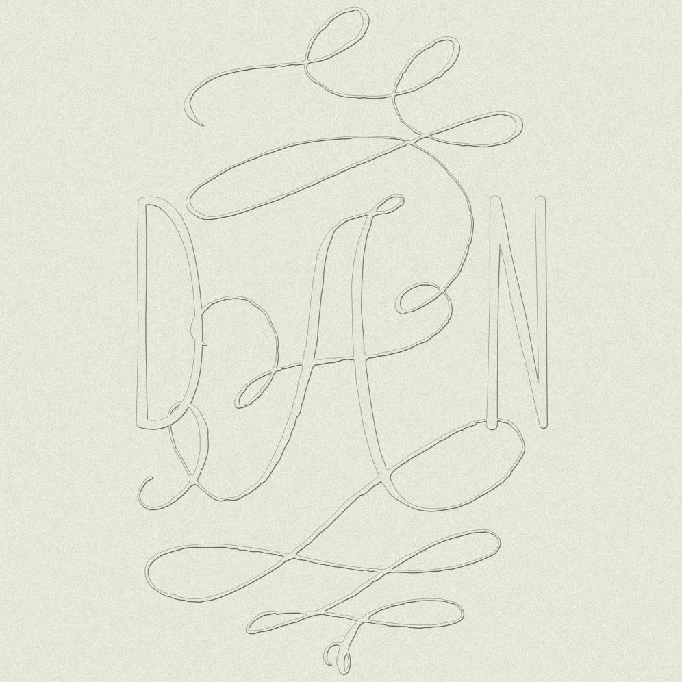 Monogram Embosser - Looped - Text Weight Bottom