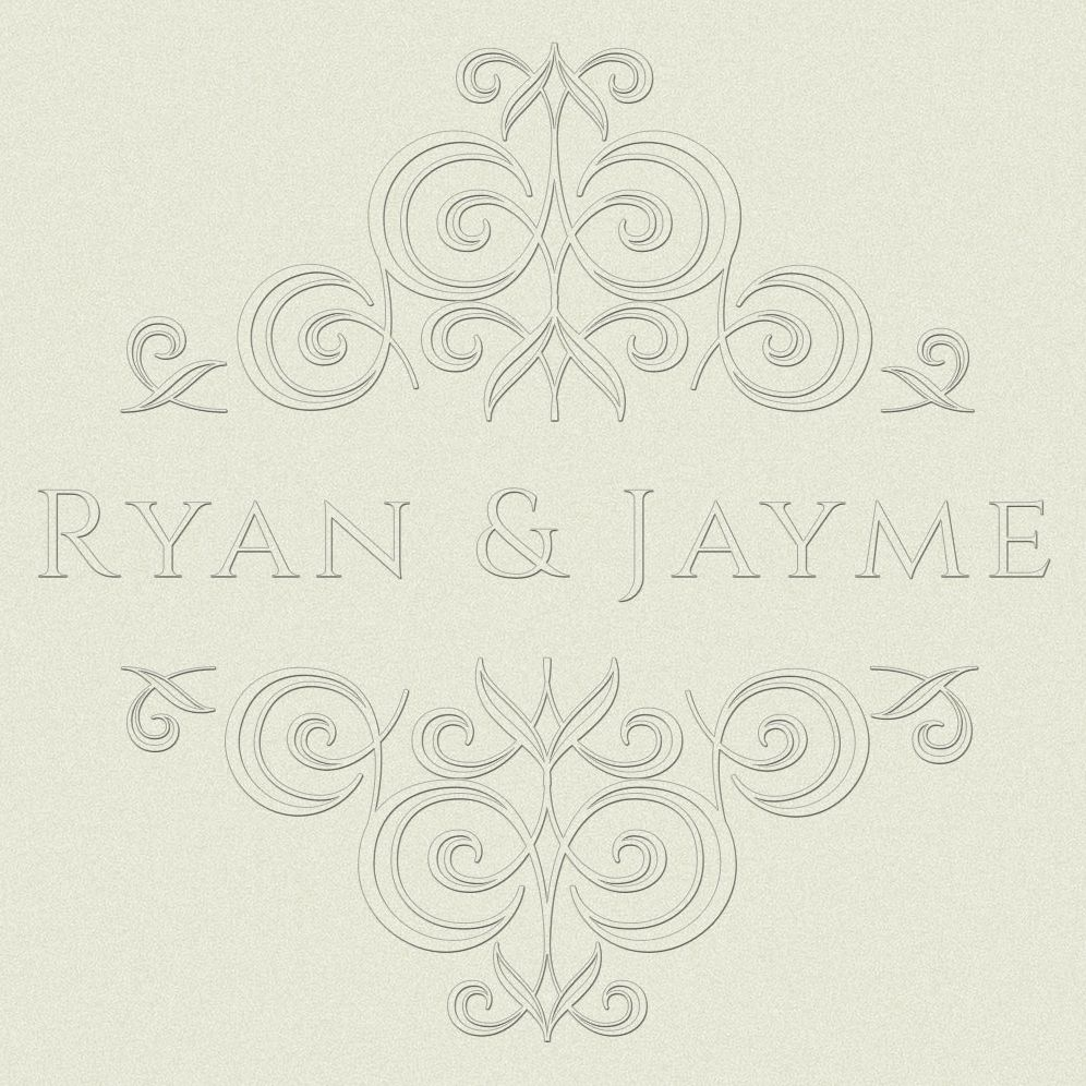 Name Embosser - Vintage Swirl - Text Weight Top