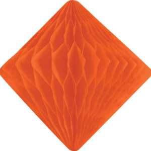 620638324.png Orange Diamond Paper Honeycomb 15cm