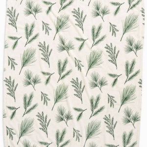 620805767.png Greenery Throw Blanket