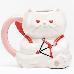 Cupid Cat Mug