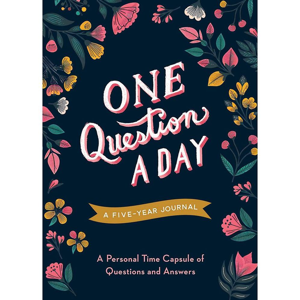 One Question a Day (Floral): A Five-Year Journal