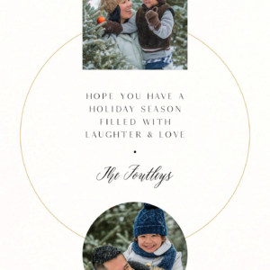 Poles Holiday Photo Card