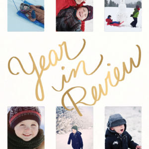 Instant Photos Holiday Photo Card