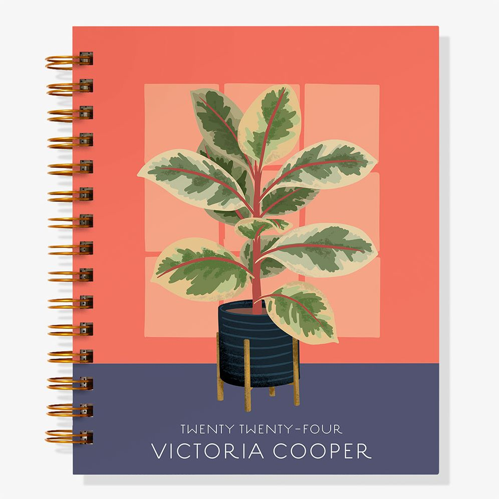 12-Month Begonia Custom Planner