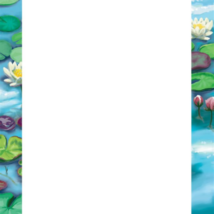 Water Lilies Personalized Notepad Sets