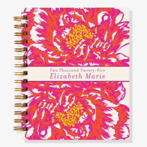 12-Month Peony Custom Planner