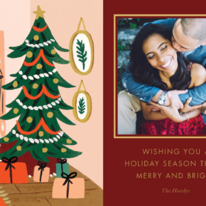 Trim the Tree Holiday Photo Card