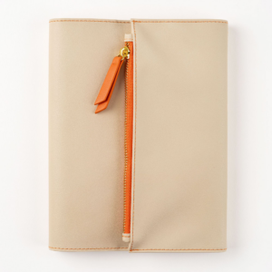 621171595.png Paper Source A5 Journal Cover Clutch - Beige/Orange