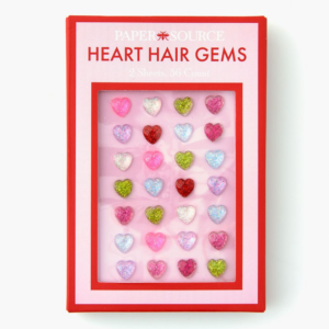 Heart Hair Gems