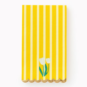 Tulip Stripe Guest Napkin
