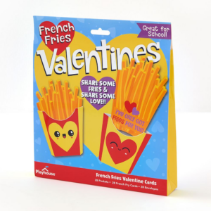 Boxed Valentine Cards - French Fries