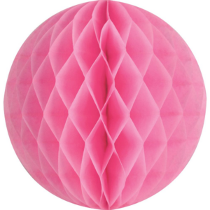 621220713-2.png Light Pink Lrg Paper Honeycomb Sphere