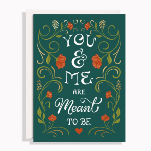 Meant to Be Valentine's Day Card