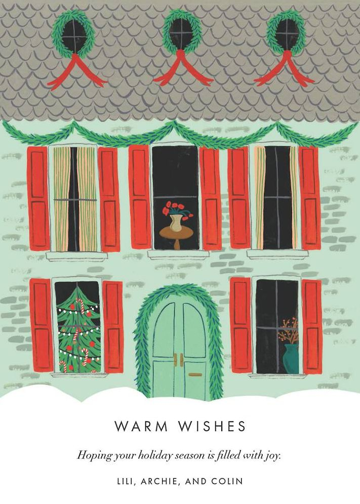 Night Before Christmas Holiday Card