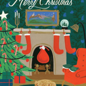 Christmas Eve Scene Holiday Card