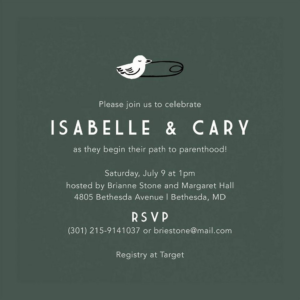 621225193.png Duck Pin Parenthood Celebration Invitation