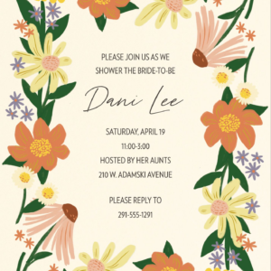 621246648.png Sunny Chrysanthemum Bridal Shower Invitation