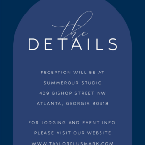 Colorful Arch Information Card