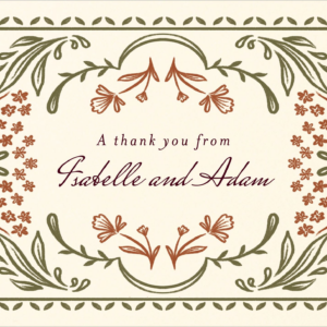 621246673.png Ornamental Autumn Thank You Card