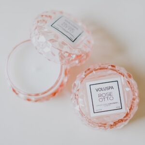 Rose Otto Macaron Candle