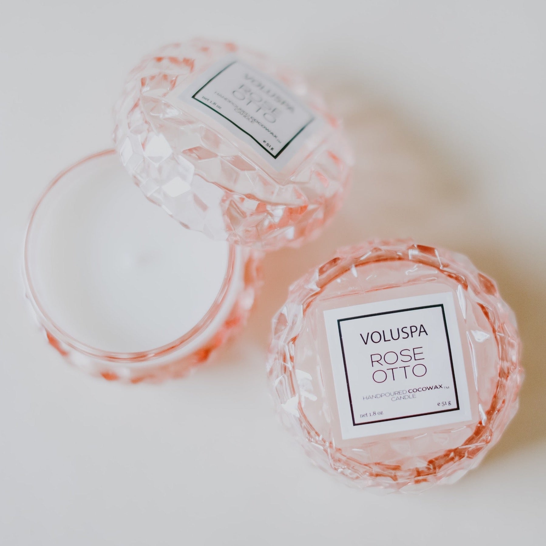 Rose Otto Macaron Candle