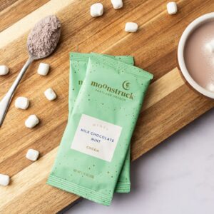 8486896e27c483d7e11b70623a18f33db90cf81f2b79c554ba9cddb26b6c7790.jpg Minty: Mint Milk Chocolate Hot Cocoa Single Serving Pouch