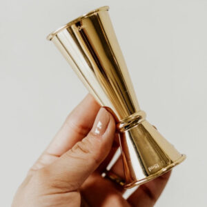 Gold Cocktail Jigger