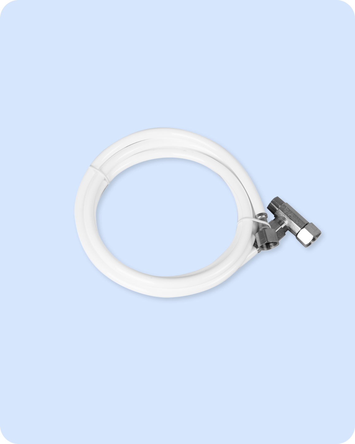 6' Polyurethane Tube with 3/8" Brass Mini Adapter for Oasis