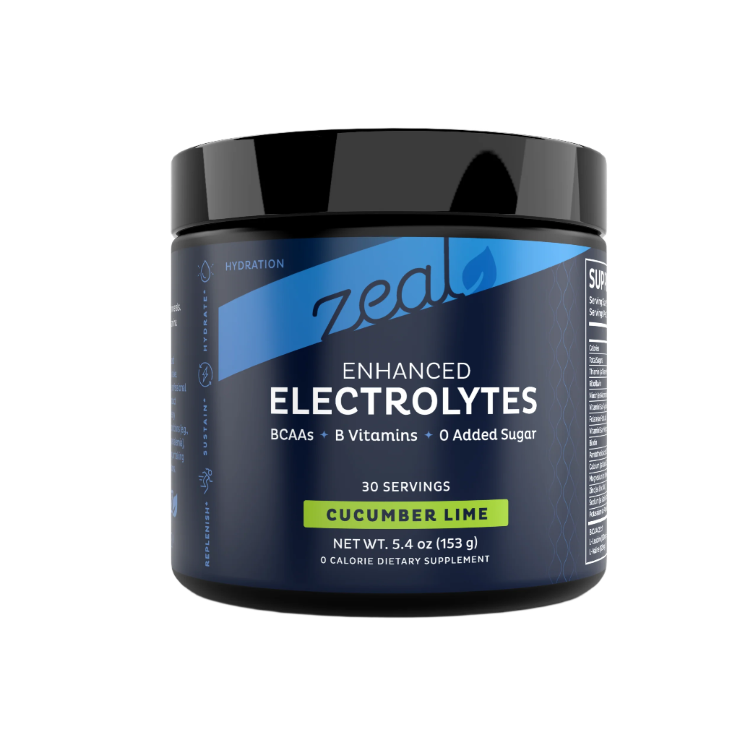 Enhanced Electrolytes Powder (Cucumber Lime - 30 Servings)