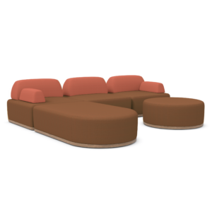 Floyd_Magna_Sectional2_WoodBase_Hero_Rust_Coral.png Magna Mix & Match Preconfigured Sectionals