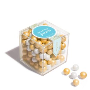 Gold & White Chocolate Pearls