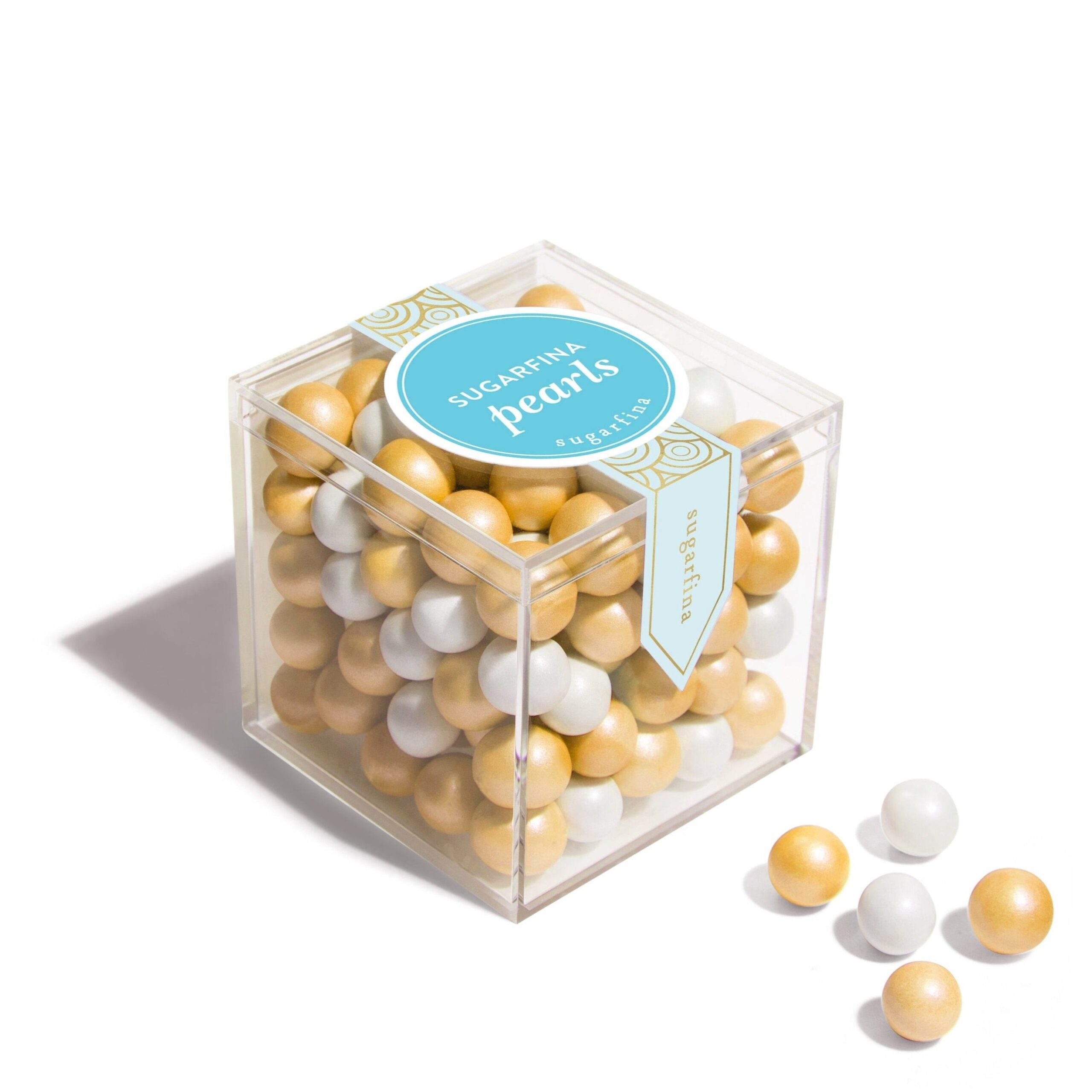 Gold & White Chocolate Pearls