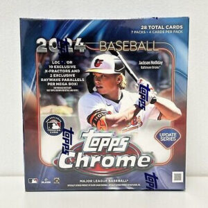 MLB Topps Chrome Updated Series Mega Box