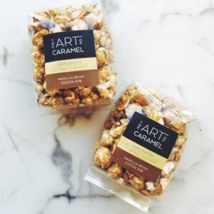 Mini Vanilla Bean Cocoa Nib Popcorn