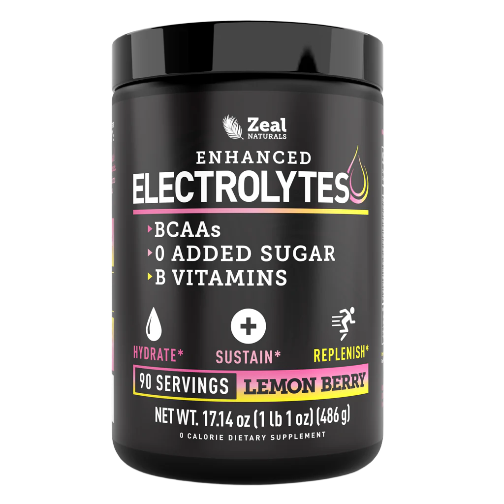 Enhanced Electrolytes Powder (Lemon Berry - 90 Servings)