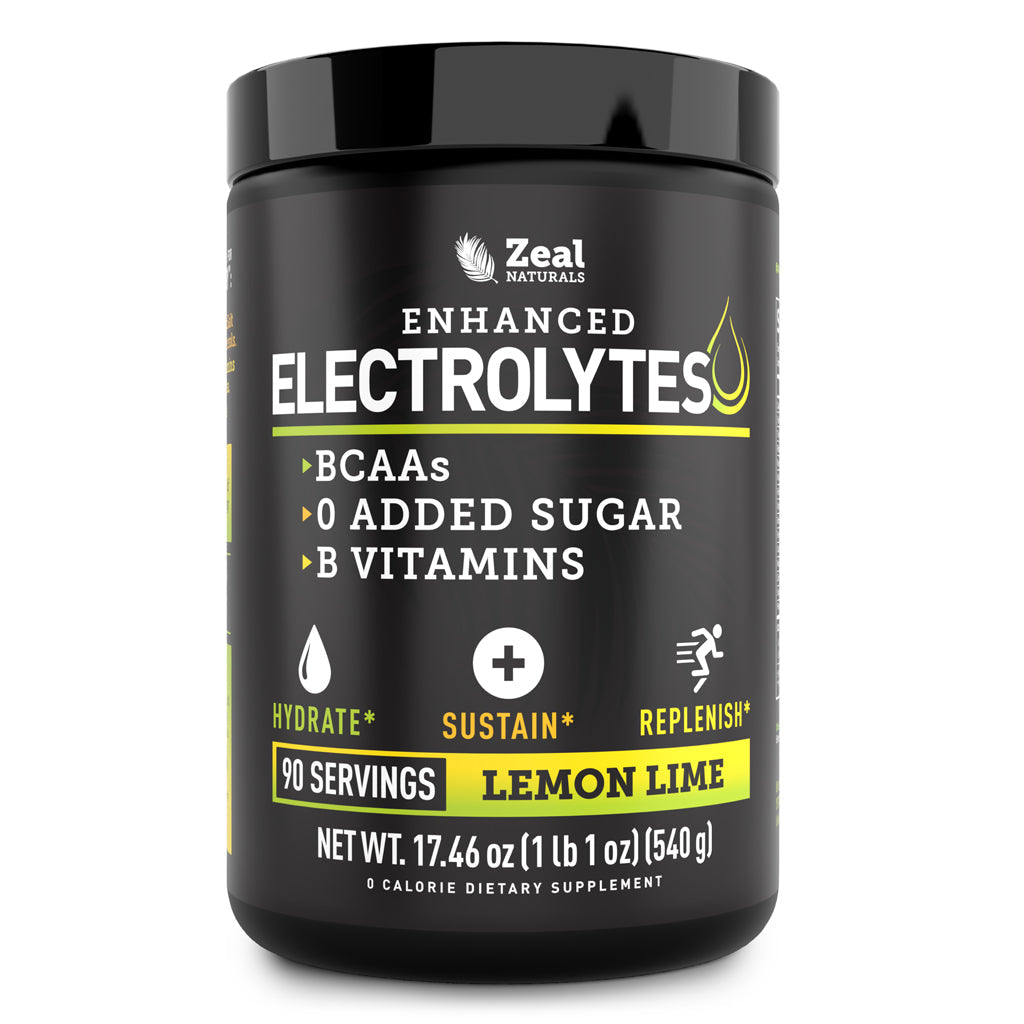 Enhanced Electrolytes Powder (Lemon Lime 90 - Servings)