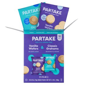 Crunchy Mini Vanilla Wafers & Mini Classic Grahams - 10 Snack Packs