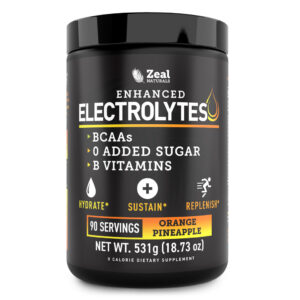 Enhanced Electrolytes Powder (Orange Pineapple - 90 Servings)