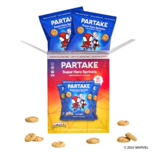 Partake_Marvel_2.png Marvel Crunchy Super Hero Sprinkle Mini Cookie Snack Packs