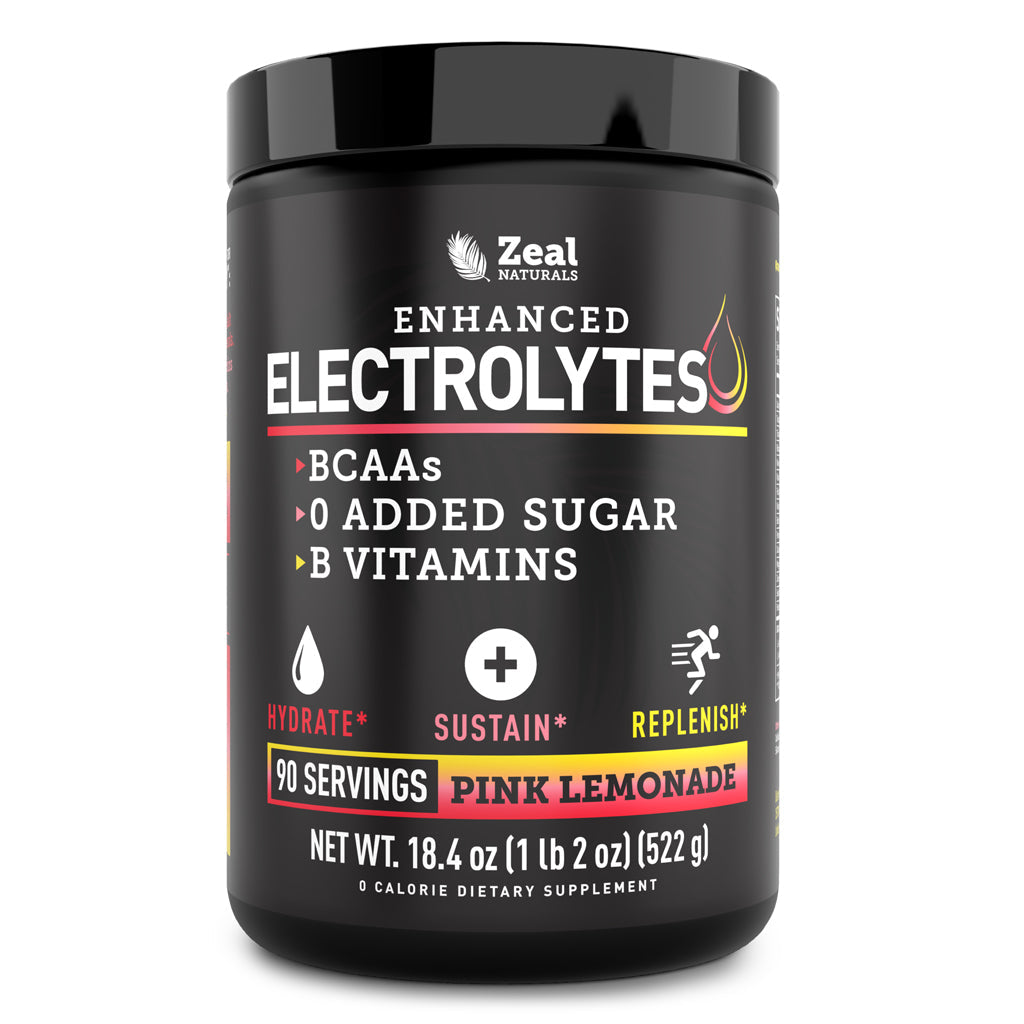 Enhanced Electrolytes Powder (Pink Lemonade - 90 Servings)