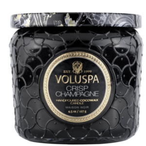 Crisp Champagne Petite Glass Jar Candle