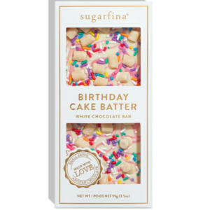 Birthday Cake Batter White Chocolate Bar