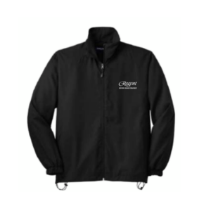 MENS SPORT-TEK FULL-ZIP WIND JACKET | GRAND SPICE