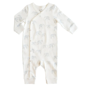Follow Me Elephant Kimono Romper